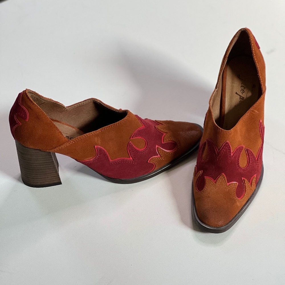Free People Suede Heel